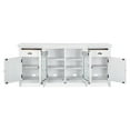 thumbnail image 4 of Magnussen Heron Cove 70" Entertainment Console Chalk White, 4 of 7
