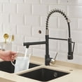 Professional PNGCAN Commercial Kitchen Faucet with Powerful Pull Down