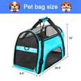 thumbnail image 4 of perfrom Airline Approved Pet Carrier,Soft Sided Cat Carriers for Small Dog Cats and Small Animals, 4 of 8