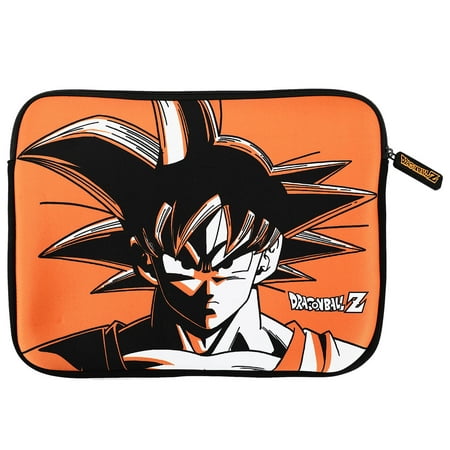 Goku Neoprene Laptop Case with Logo Rubber Charm