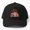 Black, variant on Merry Christmas Kitten Baseball Hat, Presents Feline Holiday Graphic Design, Classic Cap