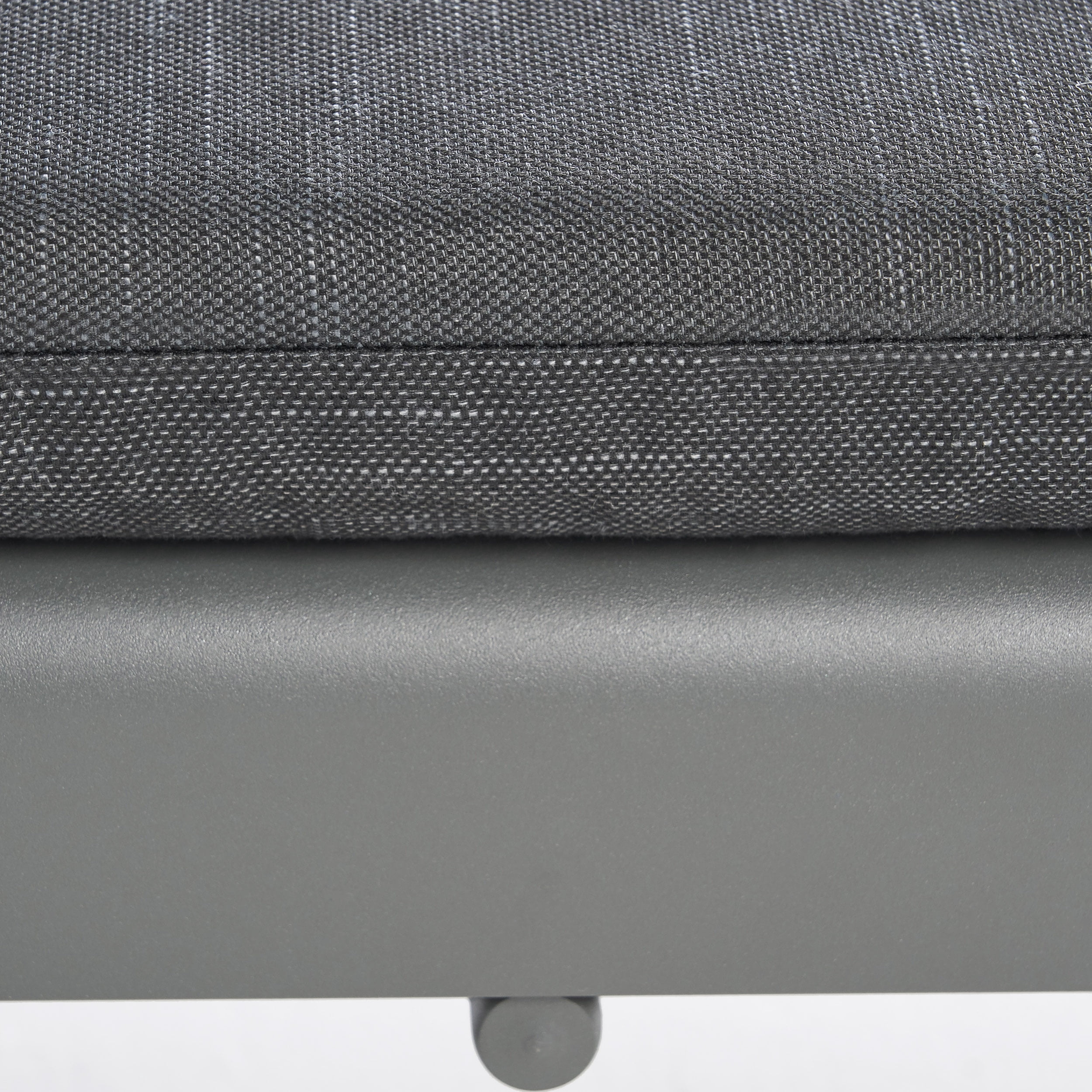 Mitchell Outdoor Chaise Lounge with Cushion, Set of 2, Dark Gray