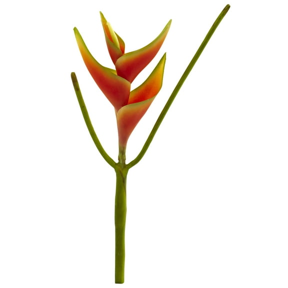 Nearly Natural 14’’ Mini Heliconia Artificial Flower (Set of 6)