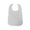 White-WH-home supplies, variant on LEFTHIGH Home Waterproof Adult Feeding Bib with Adjustable Straps Polyester Fabric for Elderly Care Meal Assistance Rehabilitation 75x45cm Gray White Red Blue Home Decor