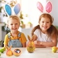 thumbnail image 4 of Deeceymbur Printed Easter Decor Ornament Simulation Animal Twisting Box Holiday Display Piece With Figurines for Home Decoration, 4 of 5