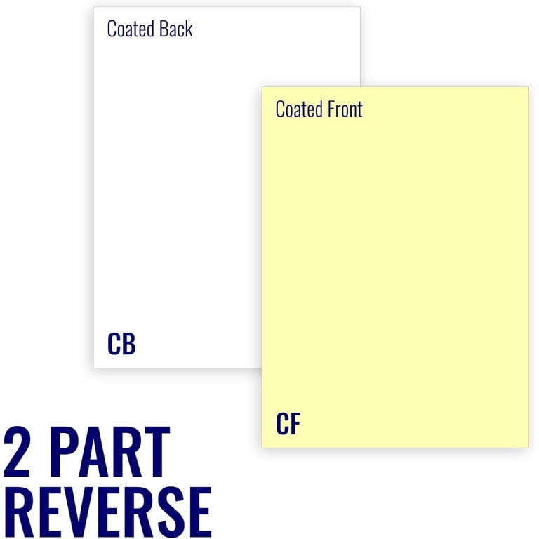 1250 Sets 2500 Sheets For Forms Receipts Excel One Carbonless Paper - 8 ...