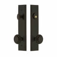 thumbnail image 5 of Grandeur Carr  Tall Plate Single Cylinder One Piece Knobset with Circulaire Knob, 5 of 6