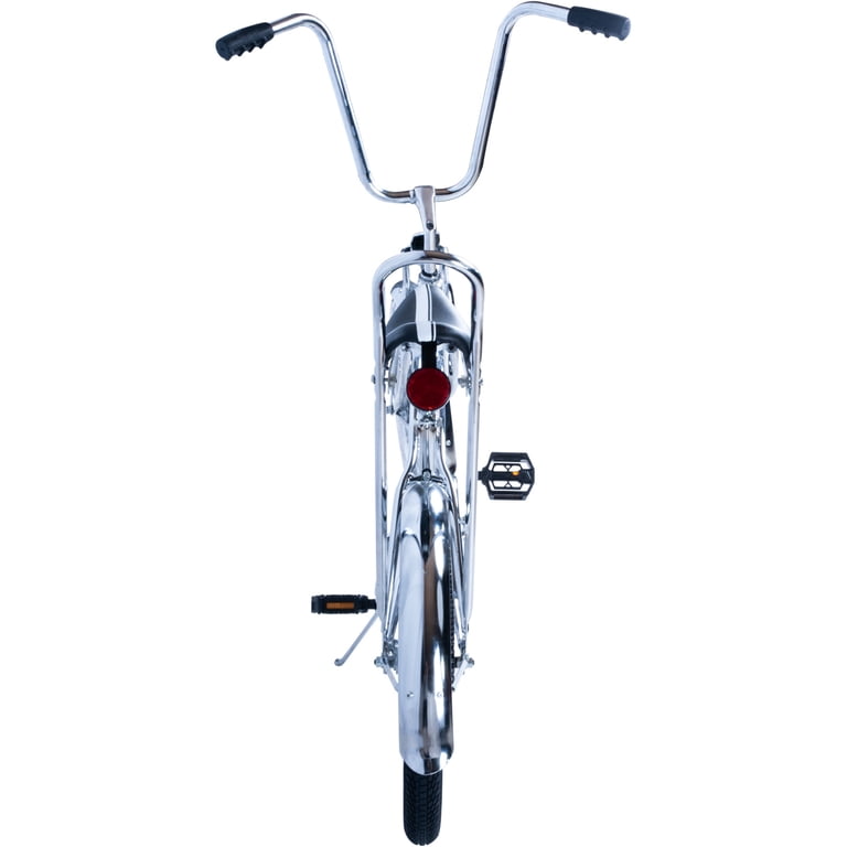 adult lowrider bicycle Tracer Master 2.0 GS 20" Chrome Coaster Cruiser Bike Classic Style The Tracer Tamron Classic Lowrider Beach Cruiser features a durable chrome steel frame Tracer Tamron 1-Speed Lowrider Beach