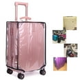 thumbnail image 3 of 18-30 Inch Suitcase PVC Cover Protector, Transparent Luggage Cover Waterproof Wheeled Suitcase Dustproof Sleeve Travel Accessory Transparent-30 inch, 3 of 6
