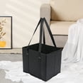 thumbnail image 5 of Unique Bargains Fabric Storage Bin for Shelves Closet Black 13*9.8*11, 5 of 6