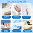thumbnail image 6 of MCPRST 5" Memory Foam Mattress in a Box, Medium Firm with Gel Foam, Twin XL, 6 of 8