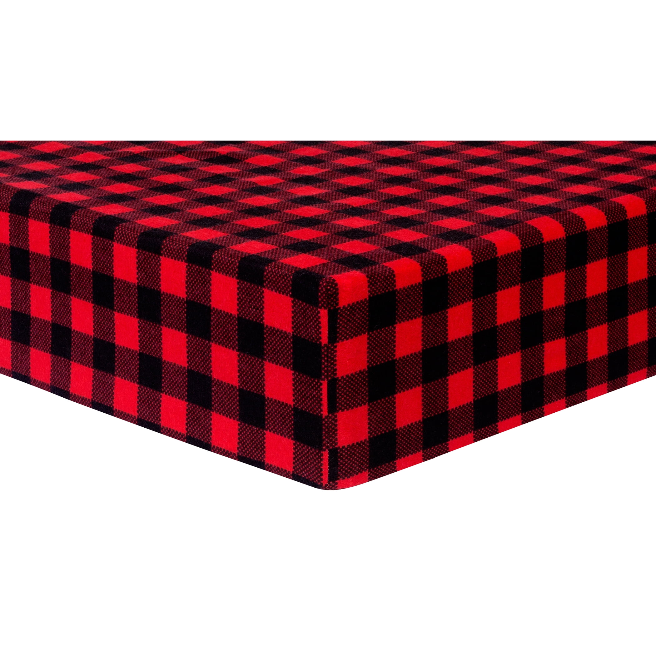 Trend Lab Red and Black Buffalo Check Storage Caddy 