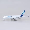 thumbnail image 4 of PRIYAL A380 Diecast Airplane Model - 1/400 Scale Metal Prototype Plane for Gift Collectible, 4 of 8
