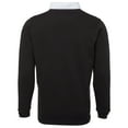 thumbnail image 2 of Front Row Mens Premium Long Sleeve Rugby Shirt/Top, 2 of 4