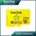 thumbnail image 2 of SanDisk-tarjeta micro sd, 256GB, 128GB, 64GB, U3 SDXC, Compatible con Nintendo Switch, Transflash, TF Fivean unisex, 2 of 2