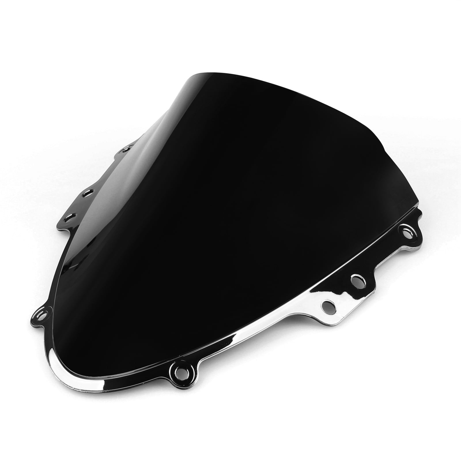 Areyourshop Windshield WindScreen Double Bubble For GSXR 600//750 2004-2005 K4 Black