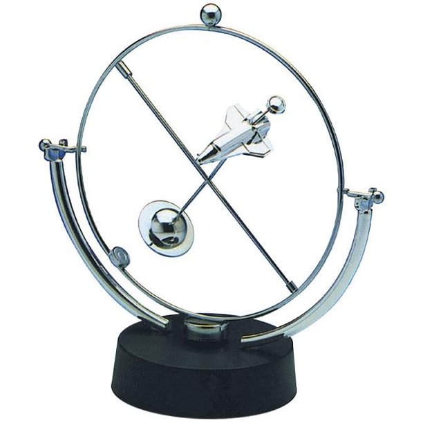 Space Shutle Spinning Pendulum Mesmerizing Physics Sculpture