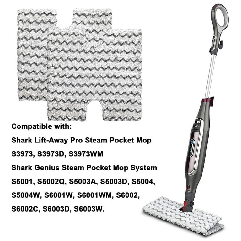 Shark Lift-Away Pro & Genius Steam Mop Refill Pads, 2 Pack Shark Lift-Away Pro & Genius Steam Mop Refill Pads, 2 Pack