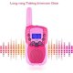 thumbnail image 2 of lote De 2 Jouets Talkie-walkie Roses Pour Les Enfants De 3 12 Ans, Radio Bidirectionnelle Pour Enfants, 8 Canaux, Porte De 3 Km, Parfait Pour L'av, 2 of 5
