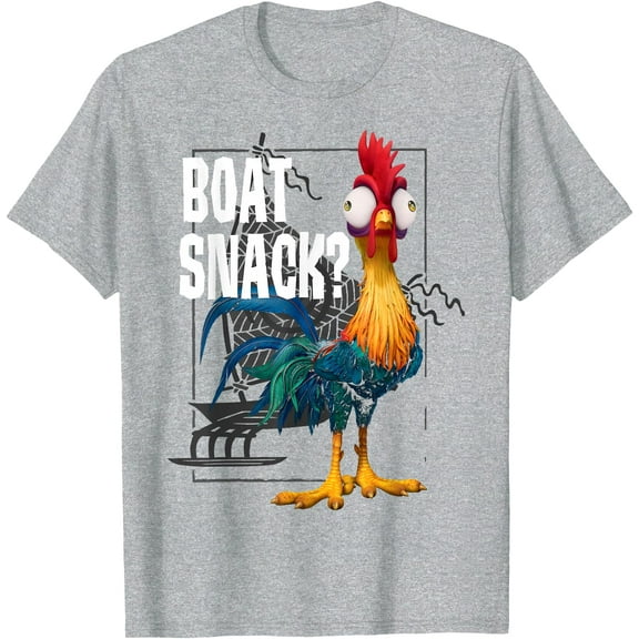Hei Hei Boat Snack Vintage Style Poster DTG Print Unisex T-Shirt