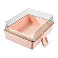 thumbnail image 4 of Caja de Arena para Gatos perfecl Entrada Abierta Lados Altos Rosa, 4 of 8