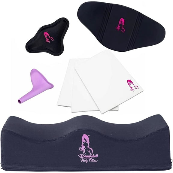 BBL Pillow for Butt Post Surgery, Dr Approved BBL Pillow After Surgery Sitting Butt Cushion with Abdominal Board Post Surgery and Lipo Foam Back Board, 3 Lipo Board Post Surgery