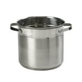 thumbnail image 5 of Denmark Tools for Cooks 3 Piece Stainless Steel Multi Cooker Stock Pot with Glass Lid, 6 Quart, 5 of 8