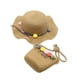 thumbnail image 2 of Sombrero de sol para niños y niñas, sombreros de paja transpirables para la playa, decoración, bolso portátil, accesorio, vacaciones, Ropa, zapatos y accesorios Miscelánea Sombrero caqui Minnieouse AP014103-01, 2 of 6