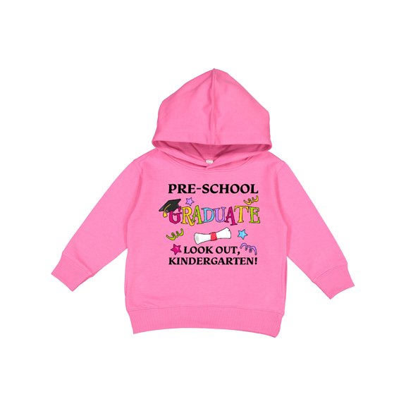 Inktastic Pre-school Graduate Look Out, Kindergarten Toddler Hoodie