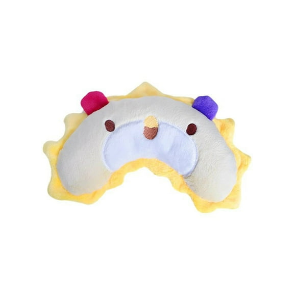 Soft Half Donut Pet Pillow Bed Comfortable Supportive Sleep Aid for Cats and Dogs