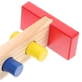thumbnail image 4 of 1 Set Wooden Hammer Toy Peg Tapping Toy Color Cognitive Percussion Table Playroom Accessory, 4 of 8