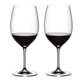 thumbnail image 4 of Wine Glass Set Riedel Vinum Bordeaux 2-Pack with Cloth, 4 of 9