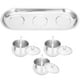 thumbnail image 5 of Accesorios de cocina, 3 piezas de acero inoxidable 304, contenedor de especias, caja de pimienta, resistente y resistente, 5 of 8