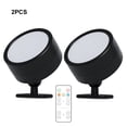 thumbnail image 2 of Luces recargables de pared Bewildely ABS negro 2 lámpara, 2 of 6