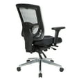 thumbnail image 3 of Office Star Products ContouredÂ&nbsp;Grey Plastic Back Manager's Chair, 3 of 11