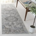thumbnail image 2 of SAFAVIEH Winston Carmella Medallion Runner Rug, Beige/Grey, 2'2" x 8', 2 of 7