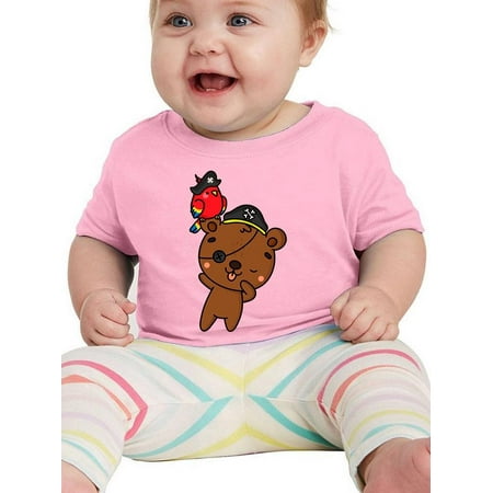 

Cartoon Bear W Pirate Costume T-Shirt Infant -Image by Shutterstock 12 Months
