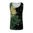 thumbnail image 4 of VBTAPA Men's Workout Tank Tops Lightweight Gym Bodybuilding Training Fitness Undershirts Sleeveless Camo T Shirts Prime Camouflage#2 XL, 4 of 6