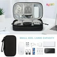 thumbnail image 6 of Travel Organizer Bag Wire Cable Storage Organizers Pouch Carry Case Waterproof Double Layers Data Cables USB Portable Power Storages, 6 of 14