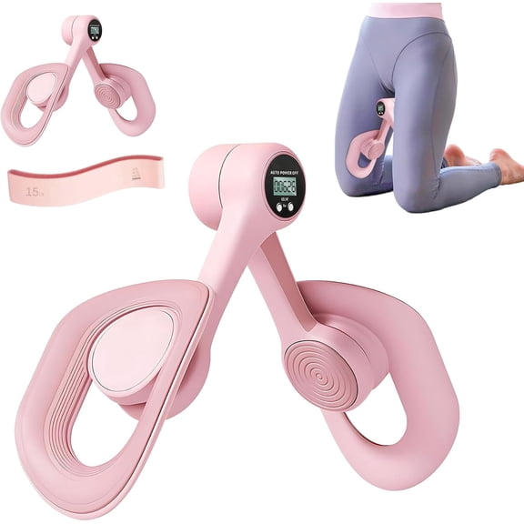 Thigh Master, Thigh Exerciser, Pelvic Floor Exercise Devices, Inner Thigh Exercise Workout Equipment for Home, Home Workout Fitness Equipment for Muscle Toning