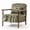 Antique Green, variant on CQSXDA Mid Century Modern Accent Storage Chair Upholstered Fabric with Waist Cushion for Living Room or Bedroom, Antique White