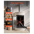 thumbnail image 6 of Chimney Sweep Kit 26ft Extendable Brush, Fireplace Cleaning Tool, 90° Bendable, with Goggles & Replacements for Square/Rectangle Chimneys, 6 of 6