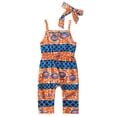 thumbnail image 5 of 12 Month Dresses for Baby Girls 8 Month Old Baby Girl Clothes Romper Clothes Sleeveless Kids Jumpsuit Style Baby Traditional Summer Toddler Dashiki Playsuit Girls Girls Leather Jumpsuit Girls, 5 of 9