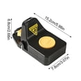 thumbnail image 3 of Large Size Plastic Rat Trap Mouse Catcher Rodent Control Device with Sensitive Trigger Mechanism Reusable Snap Trap for Indoor Outdoor Use, 3 of 7