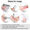 thumbnail image 4 of shiyou-300 Pcs Super Thin Foil Nail Wraps Remover, Nail Polish Remover Foil Wrap with Cuticle Pusher, Aluminium Nail Polish Remover, Nail File & Nail Buffer Block, Shellac Removal kit-NO Acetone(Sliv, 4 of 4