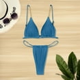 thumbnail image 2 of JAKANYQ Women'S Fashionable Casual Three-Point Structure Bikini Swimsuit Unique Back Design Swimsuit, S, 2 of 3