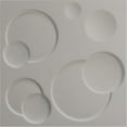 thumbnail image 5 of Ekena Millwork 19 5/8"W x 19 5/8"H Finley EnduraWall Decorative 3D Wall Panel, UltraCover Satin Blossom White (Covers 2.67 Sq. Ft.), 5 of 6