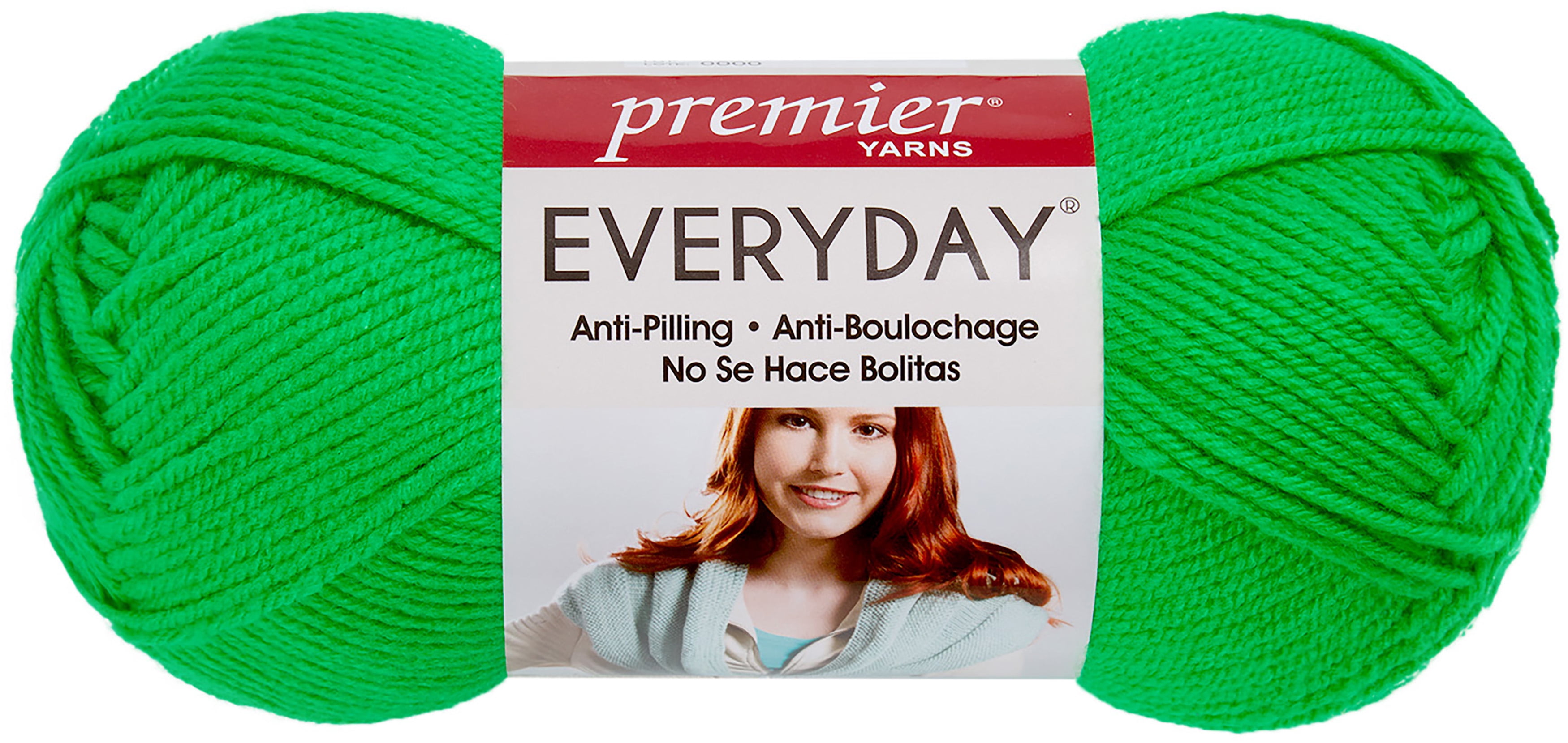 Premier Yarns AntiPilling Everyday Worsted Solid YarnElectric Green