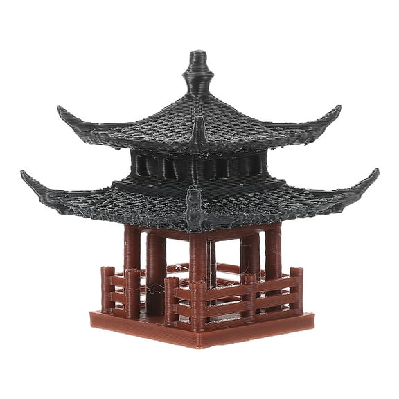 unbranded  Pavilion Model Fish Tank Decor Hideout Aquarium Decorations