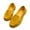 Yellow, variant on Sandals Women Shallow Mouth Beans/Flat Heel/One Foot Lazy/Work Shoes